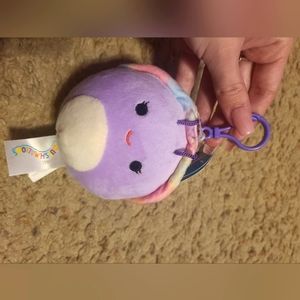 NWT Squishmallow Swerl the Snail Clip 3"